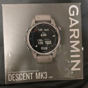 Garmin Descent MK3 Black and Gray Dive Watch